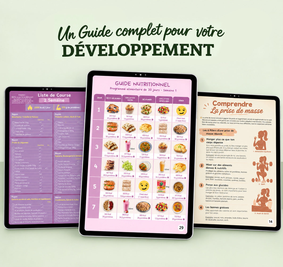 Guide complet prise de masse